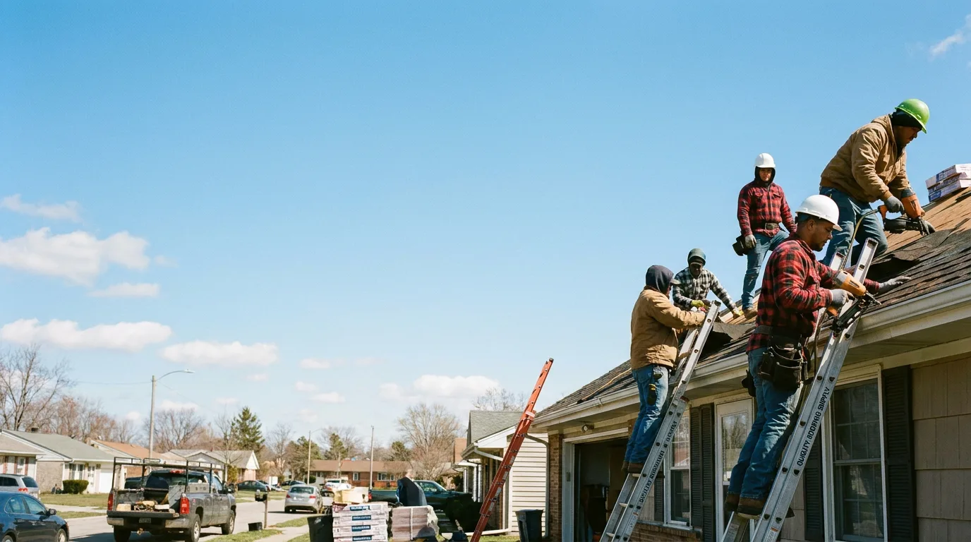 Roofing in Piqua, OH near me